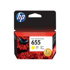 HP 655 Yellow Original Ink Advantage Cartridge